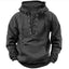 Hunter | Rugged Lace-Up Hoodie