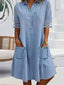 Mary | Denim Lightweight Dress