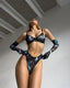 Serena | Vibrant 5-Piece Tie-Dye Lingerie Set