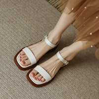 June | Leather Sandals