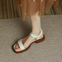 June | Leather Sandals