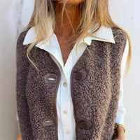 Hazel | Cozy Teddy Vest