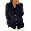 Elsie | Heart Button Knit Cardigan