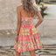 Marlowe - Colorful Bohemian V-Neck Midi Dress