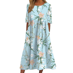 Kaelith | Floral Flowing Maxi Dress