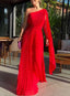 Dalila | Off-Shoulder Pleated Maxi Dress