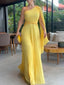 Dalila | Off-Shoulder Pleated Maxi Dress