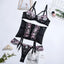 Layla | Elegant 3-Piece French Lace Lingerie Set