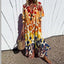 Cassidy - Boho Beauty Puff Sleeve Maxi Dress