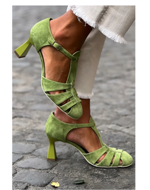 Brittany | Vintage Strap Heels