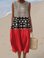 Jane | Colorblock Midi Dress
