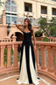 Viara | Paneled Maxi Dress