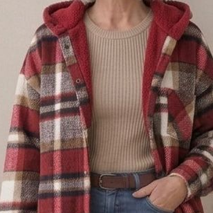 Piper | Hooded Flannel Shacket