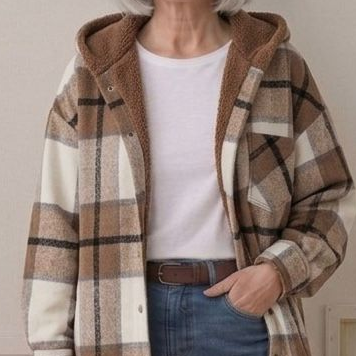 Piper | Hooded Flannel Shacket