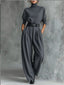Nolya | Turtleneck Sweater & Straight Pants