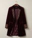Elise | Velvet Statement Blazer