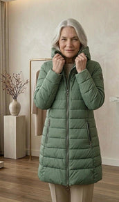 Olivia | Quilted A-Line Winter Coat