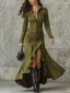 Carlotta | Long Dress With Ruffles
