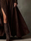 Charlotte | Dark Brown Maxi Dress