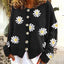 Angel | Cute Cardigan With Daisies