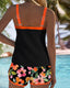 Valeria | Elegant Tankini with Short Floral