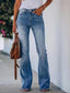 Estelle | Classic Mid-Rise Flare Jeans