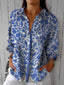 Vivienne | Blue Floral Blouse