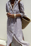Kelly | Timeless Striped Shirt Dress with Elegant Comfort