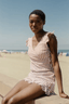 Mary | Swimsuit with ruffles and bust support