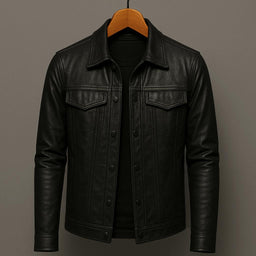 Freddie | Premium Leather Jacket In Motorcycle Style