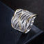 Chic Layered Twist Ring