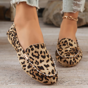Jennifer | Leopard Print Loafers