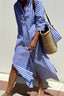 Kelly | Timeless Striped Shirt Dress with Elegant Comfort