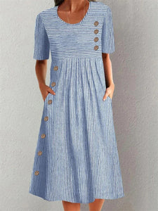 Luisa | Cotton Midi Dress