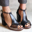 Sidney | Open Toe Heels