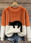 Luna | Cozy Cat Knit Sweater