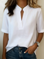 Barbara | Elegant V-Neck Blouse