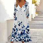 Seraphine | Botanical Printed Maxi Dress