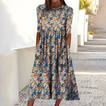 Velmira | Floral Flowing Maxi Dress