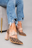 Jodi | Leopard Strap Heels