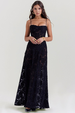 Noir | Floral Dress