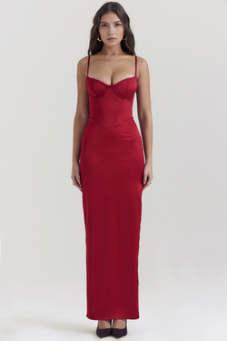 Rubina | Satin Dress