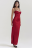 Rubina | Satin Dress