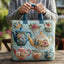 Quilted Bag - Floral Pattern