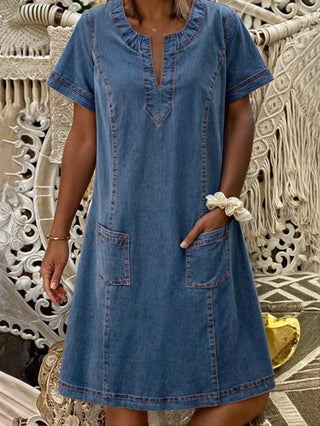 Sofia | Comfort Denim Dress