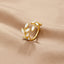 Serene - Gold Leaf Ring