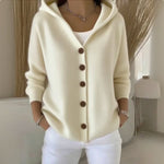 Mila | Hooded Knit Cardigan