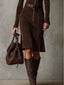 Willow | Zipper Midi Dress