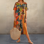 Joelle | Flowing and elegant floral dress