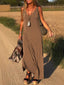 Evelyne | Elegant Long Sleeveless Dress